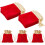 Schmuckbeutel aus Samt, rot, 10 x 12 cm, 20er-Pack 1