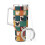 Vaso de acero inoxidable de Mickey Mouse de 40 oz con asa y 2