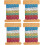 Ruban ondulé RIC Rac, 24 yards, 6 couleurs 1