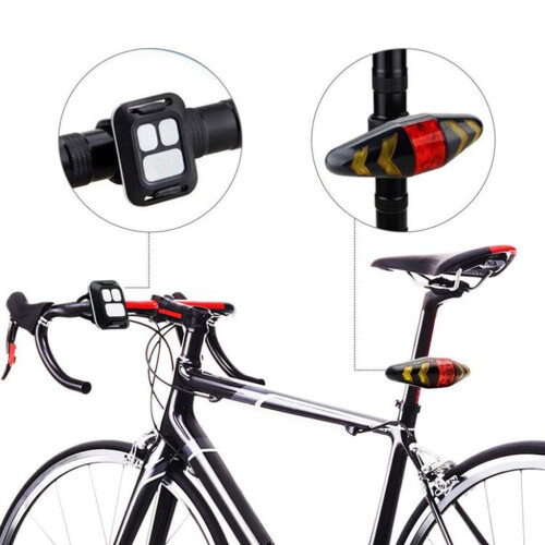 VALSEEL bike tail light with wireless turn signals 2