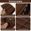 Chokoladeforme Silikone Rektangel Barform 12 Hulrum 4