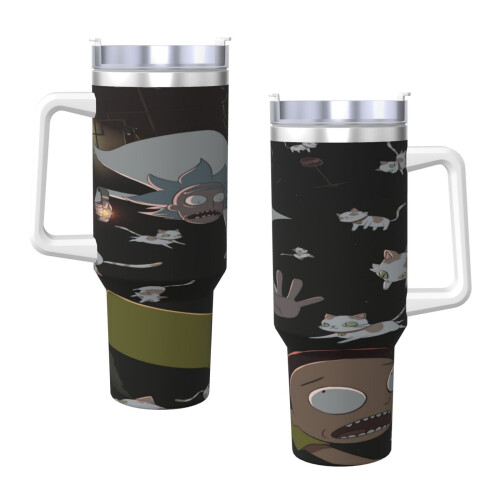 Ποτήρι Rick and Morty από ανοξείδωτο ατσάλι 40oz 2