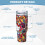 Personalisierter Hello Kitty 40oz Edelstahlbecher mit 6