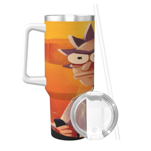 Rick and Morty drikkeglas i rustfrit stål 40oz 1