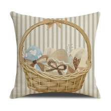 Housse de coussin décorative de Pâques 45 x 45 cm