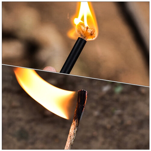 Beeswax Fire Starter Kindling for Camping 2 pcs 2