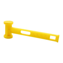 Marteau de camping portable et léger en plastique PE, léger et portable.