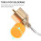 Gas Torch Lighter Adjustable Flame Portable 2pcs 6