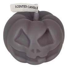 Lumânare fantomă de Halloween în formă de dovleac, aromaterapie, 6 bucăți
