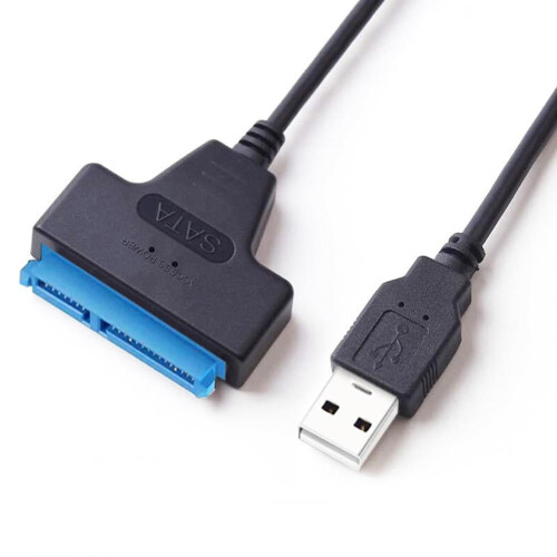 USB 2.0 - SATA-kiintolevysovitin 2,5 tuuman asemille
