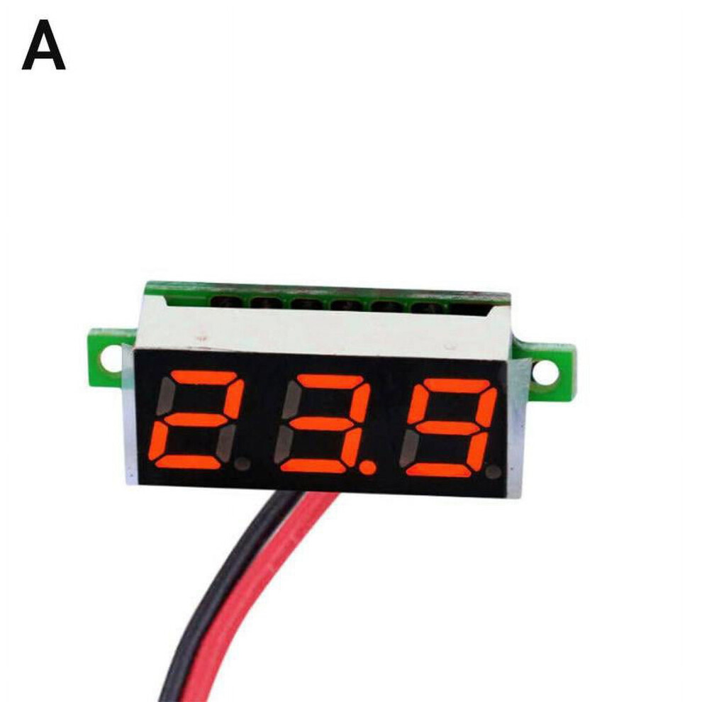 Mini Digital Voltmeter 0.28 Inch 2.5V-30V 301029311338