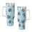 Ποτήρι Stitch 40oz από ανοξείδωτο ατσάλι με λαβή και καλαμάκι 3