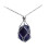Crystal stone holder necklace adjustable cord 1
