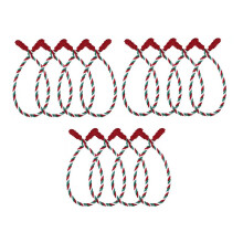 12pcs 20Inches Christmas Garland Ties Reusable and Flexible Xmas Garlands Wreaths Twist Tie for Stair Railings Wreaths,B
