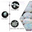 Women's Sterling Silver Opal Stud Earrings 925 5