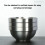 Tragbares Picknickgeschirr-Set 450 ml 2