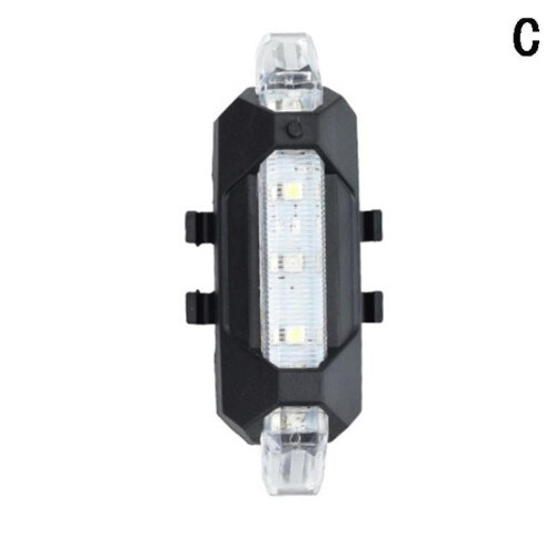 Rechargeable LED bike taillight with multiple modes