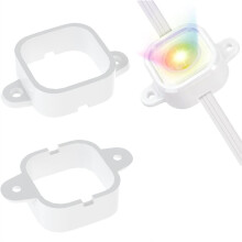 90 Pcs Mounting Brackets for H706/H706 Pro Permanent Outdoor Lights, Light Clips Mounting Brackets for H706