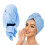 Microvezel haarhanddoek voor dames, 24,8 x 41,3 inch 4