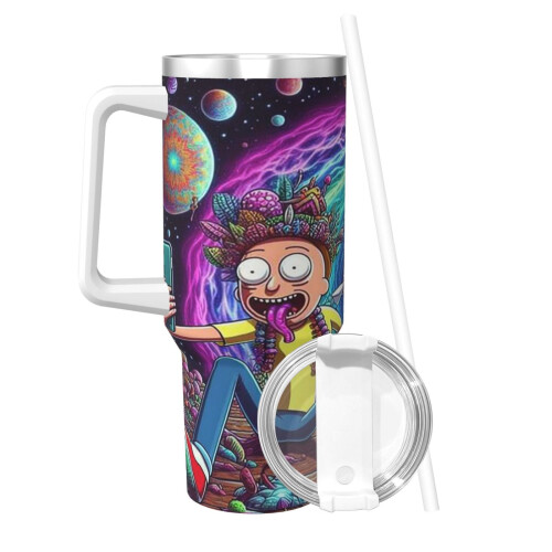 Rick and Morty Rustfritt Stål Tumbler 40oz 1