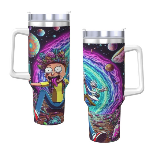Rick and Morty Rustfritt Stål Tumbler 40oz 2