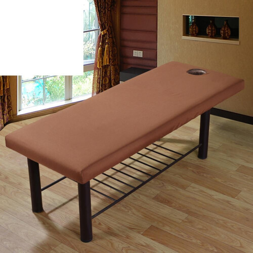 Lençol de massagem listrado com elástico (1 peça) 1