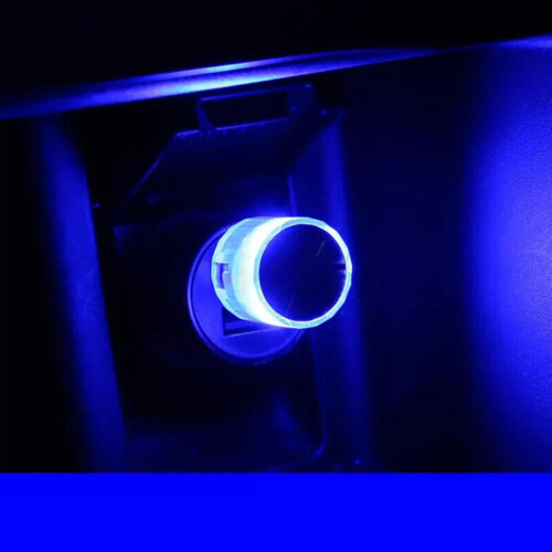 USB LED night light for car interior, portable ambient lamp