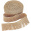 Jute-Fransenborte, 1,46 Zoll breit, 5,5 Yards 1