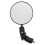 Aluminum Bar End Bike Mirror Adjustable Round HD 1pc 6