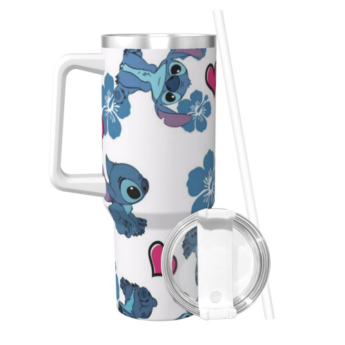 Stitch Personalized 40oz rustfritt stålglass med 1