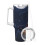 Copo térmico de aço inoxidável de 40 oz com alça e canudo. 2