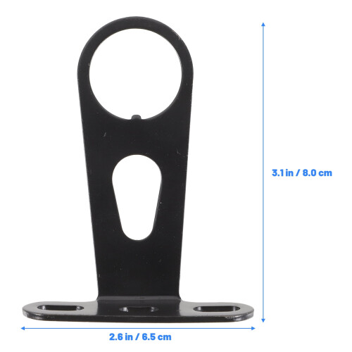 Bike Light Bracket Front Mount Holder 1 Pack 2