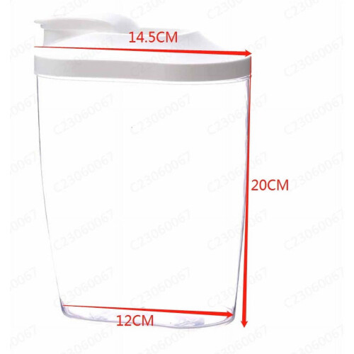 Rijstdispenser, luchtdicht, 10 lbs 1