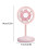 Mini ventilator de birou Kayannuo USB, pliabil, roz 3