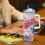Ποτήρι Stitch 40oz από ανοξείδωτο ατσάλι με λαβή και καλαμάκι 4