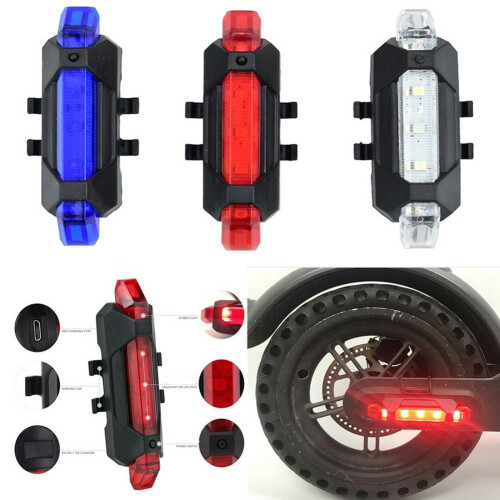 Rechargeable LED bike taillight with multiple modes 2