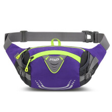 YING LANG Waterproof Nylon Hiking Fanny Waist Pack Sports Bum Waist Bag Cycling Running Fishing Hiking Waist Bag