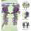 Appliques brodées pivoine, 5 couleurs, 10 pièces 4
