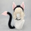 Plush Devil Horn Headbands with Heart Tail 2Pcs Devil-Green set 7