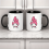Keramisk krus tegneseriedesign 340 ml 3