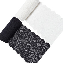Elastisches Spitzenband, 10 cm breit, 4,5 m