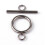 304 Rostfritt stål ringlås 19x14x2mm 1