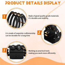 Opening Mechanical Claw Grippers DIY Gripper All Kinds Robot Clamp Gripper for 51 STM32 Jetson Servo