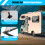 900*500mm RV window caravan ventilation extrapolated aluminum 3