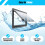 900*500mm RV window caravan ventilation extrapolated aluminum 4