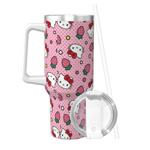 Hello Kitty personalisierter Edelstahlbecher 40oz mit 1