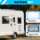 900*500mm RV window caravan ventilation extrapolated aluminum 9