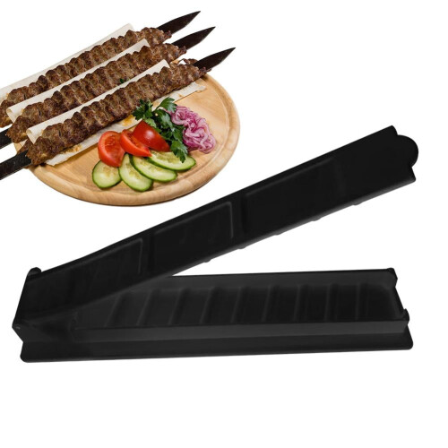 Moule à brochettes pour barbecue réutilisable, longue cuisson, 1 pièce