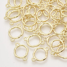 Anelli di collegamento in lega color oro chiaro