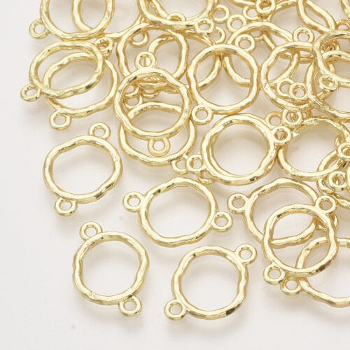 Legering verbindingsringen Ring Licht Goud